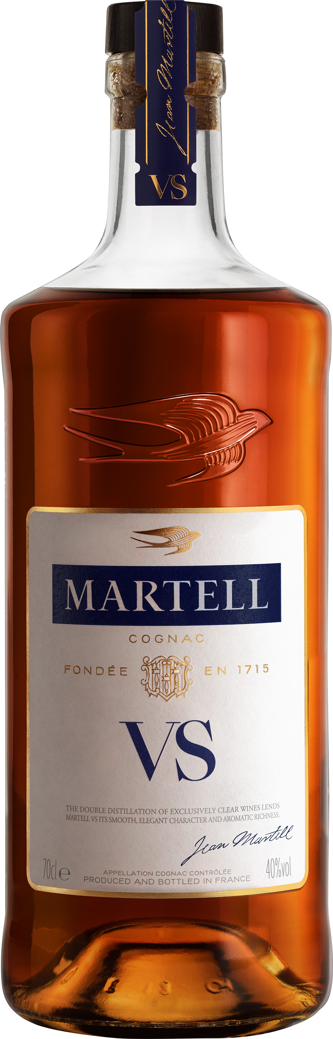 Martell Single Distillery VS Cognac 40% 70 cl.
