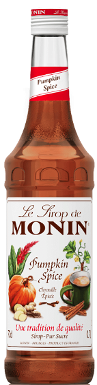 Monin Pumpkin Spice Sirup 70 cl.