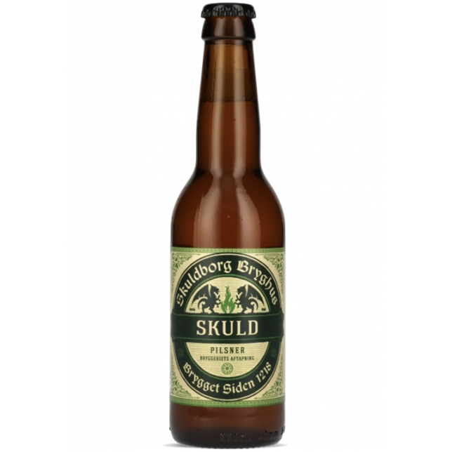 Skuldborg Bryghus Skuld Pilsner 4,6% 33 cl. (flaske)