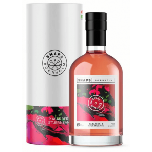 Snaps Bornholm Rabarber Anis ØKO 25% 50 cl. (Gaveæske)