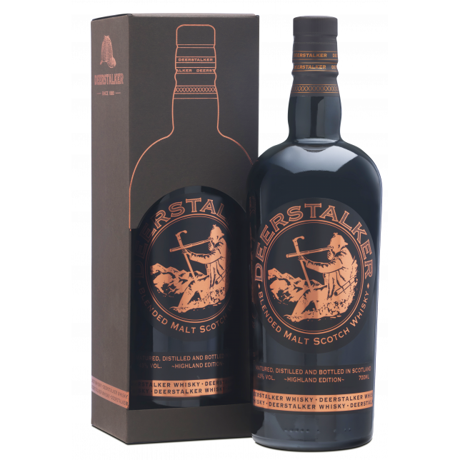 Deerstalker Blended Malt Scotch Whisky 43% 70 cl. (Gaveæske)