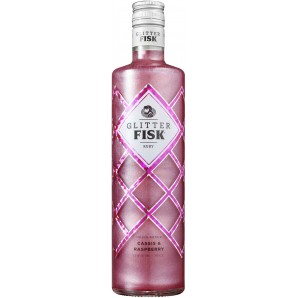 Glitter FISK Ruby Cassis & Raspberry Likør 15% 70 cl.