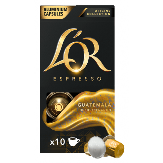 L'OR Espresso Guatemala Kaffekapsler 10 stk.