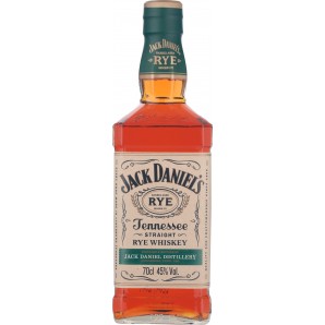 Jack Daniels Tennessee Rye Whiskey 45% 70 cl.