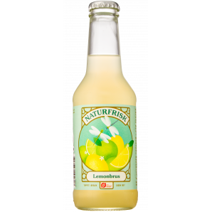Naturfrisk Lemonbrus ØKO 12x25 cl. (flaske)