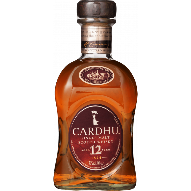 Cardhu 12 års Single Malt Scotch Whisky 40% 70 cl. (Gaveæske)