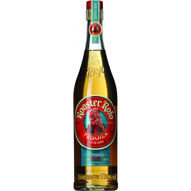 Rooster Rojo Reposado Tequila 38% 70 cl.