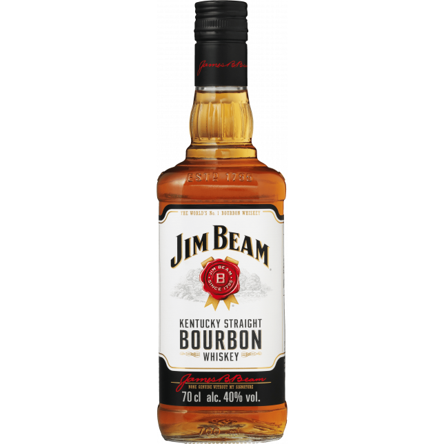 Jim Beam 4 års Kentucky Straight Bourbon Whiskey 40% 70 cl.