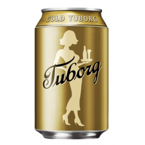 Tuborg Guld 5,6% 24x33 cl. (dåse)