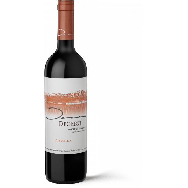 Finca Decero Remolinos Vineyard Malbec 2018 14,5% 75 cl.