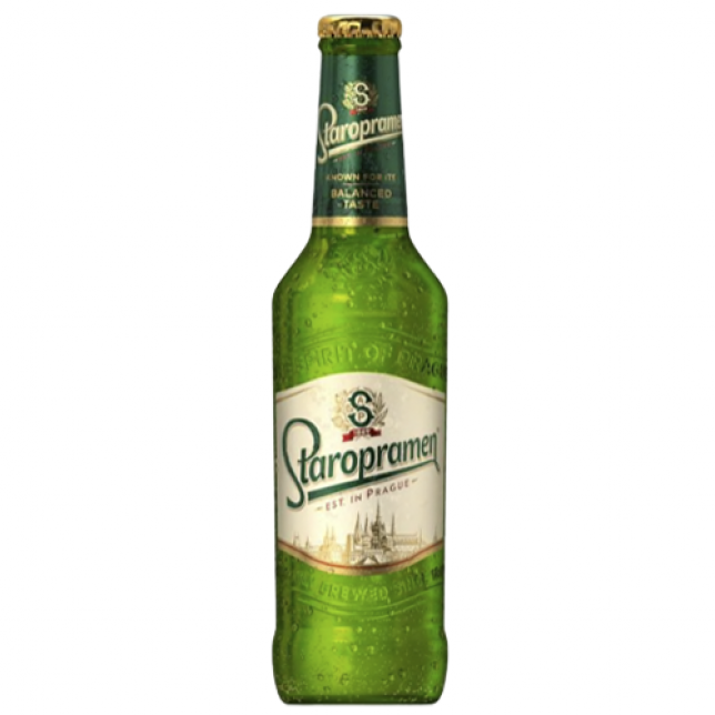 Staropramen Lager 5% 33 cl. (flaske)