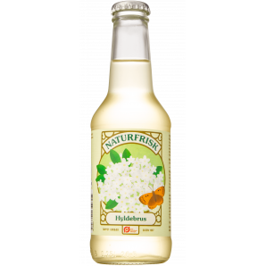 Naturfrisk Hyldebrus ØKO 12x25 cl. (flaske)
