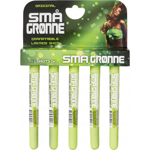 SMÅ GRØNNE Shots Rør 16,4% 5x2 cl.
