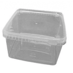 Plastbøtte 3000 ml. 195x195x113 mm. 12 stk.