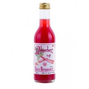 Bies Rabarber Saft ØKO 24x25 cl. (flaske)