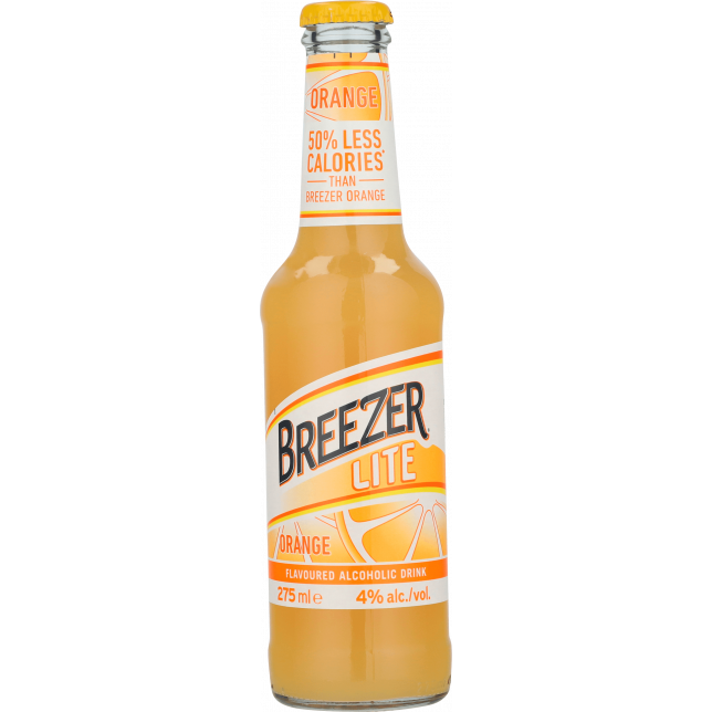 Breezer Orange Lite 4% 24x27,5 cl. (flaske)