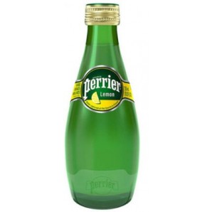 Perrier Original Citron Mineralvand m/brus 24x33 cl. (flaske)