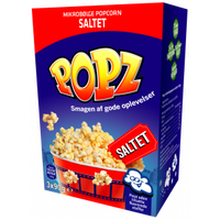 Popz Popcorn Med Salt