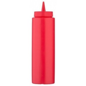 Squeeze Bottle Rød 71 cl.