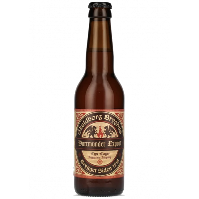 Skuldborg Bryghus Dortmunder Export 5,6% 33 cl. (flaske)