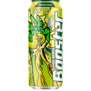 Faxe Kondi Booster Twisted Lemon Edition 50 cl. (dåse)