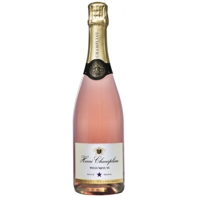 Henri Champliau Wild Miss 55 Méthode Ancestrale Rosé 7,5% 75 cl.
