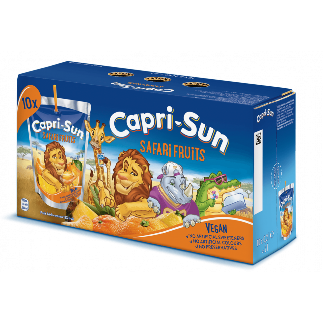 Capri-Sun Safari Fruits 10x20 cl.