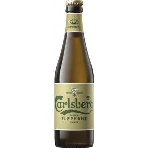 Carlsberg Elephant Stærk Pilsner 7,2% 30x33 cl. (flaske)