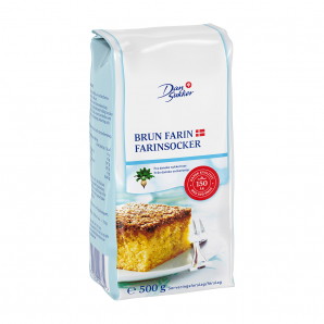 Brun Farin 500 gr. 12 stk.