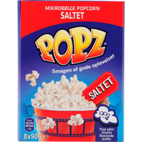 Popz Popcorn Med Salt