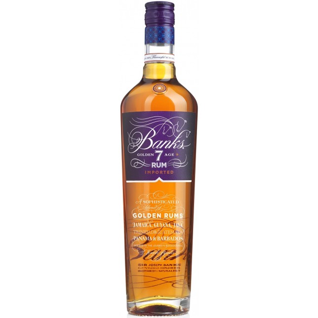 Banks Rum 7 Golden Age Blend Rom 43% 70 cl.