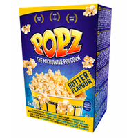 Popz Popcorn Med Ekstra Smørsmag