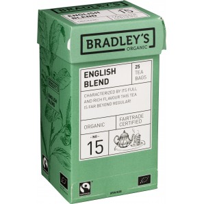Bradley's English Blend ØKO 25 stk. (tebreve)