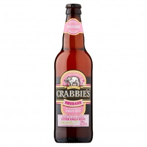 Crabbies Rabarber Ginger Beer 4% 33 cl. (flaske)