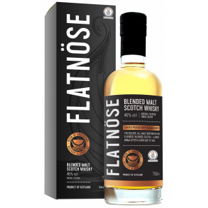 Flatnöse Blended Malt Scotch Whisky 46% 70 cl. (Gaveæske)