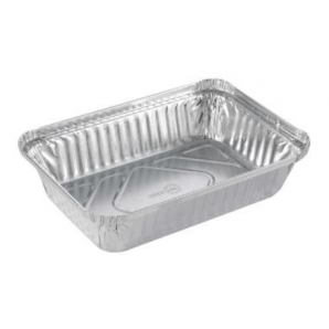 Alubakke 890 ml. 207x141x41 mm. 100 stk.