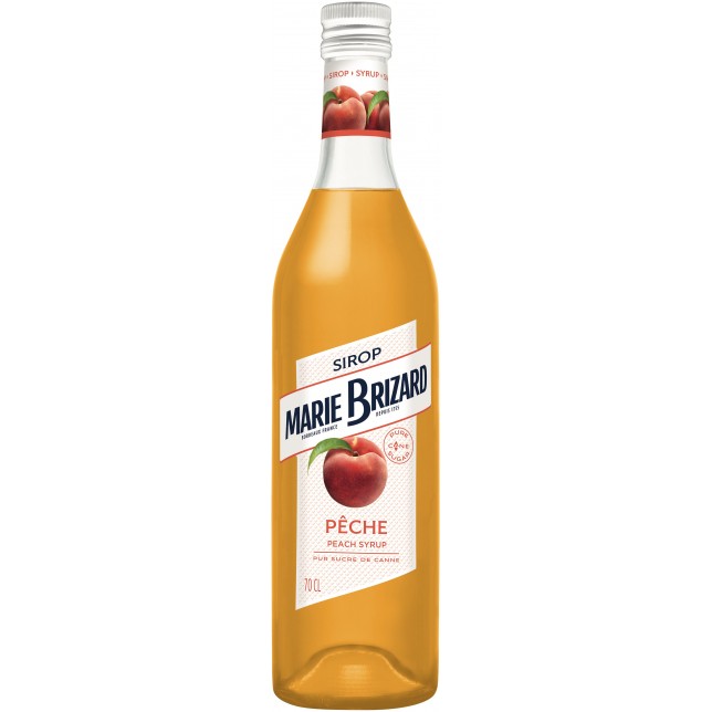 Marie Brizard Fersken Sirup 70 cl.