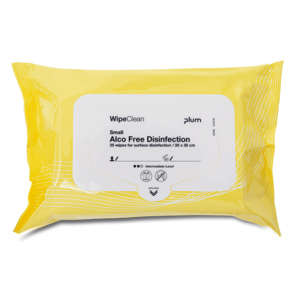 Wipeclean Alco-Free Disinfection Small 25 stk.