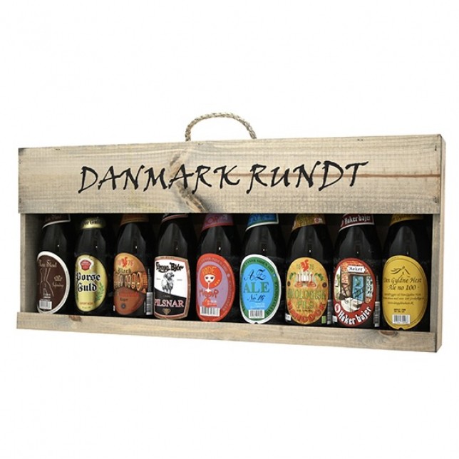 Danmark Rundt 4,6% 9x33 cl. (Gaveæske)