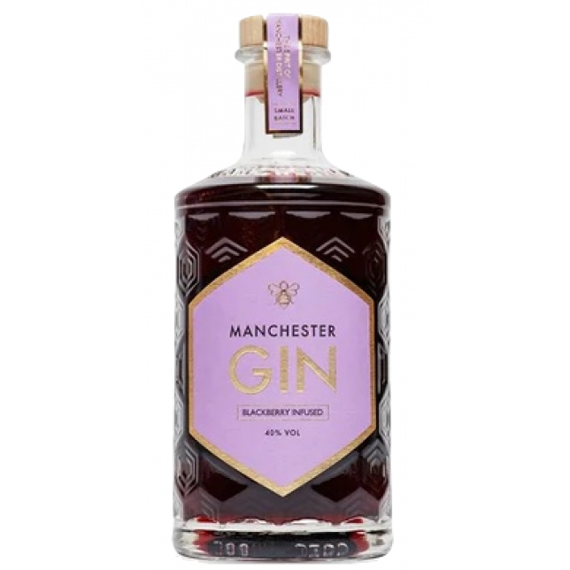 Manchester Blackberry Infused Gin 40% 50 cl.