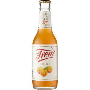 Frem Abrikos Sodavand 24x25 cl. (flaske)