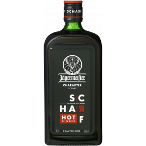 Jägermeister Scharf Hot Ginger Bitter 33% 70 cl.