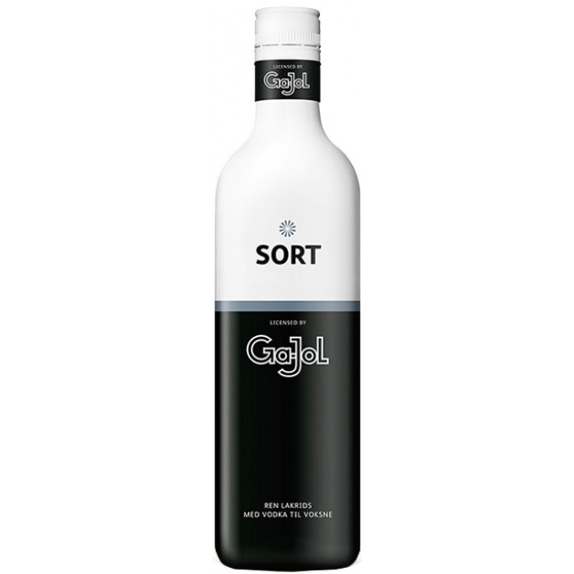 Gajol Sort Vodkashot 30% 70 cl.