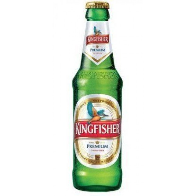 Kingfisher Premium Lager 4,8% 33 cl. (flaske)