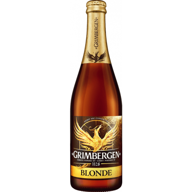 Grimbergen Blonde 6,7% 75 cl. (flaske)