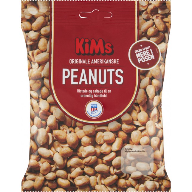 Kims Saltede Peanuts 235 g.