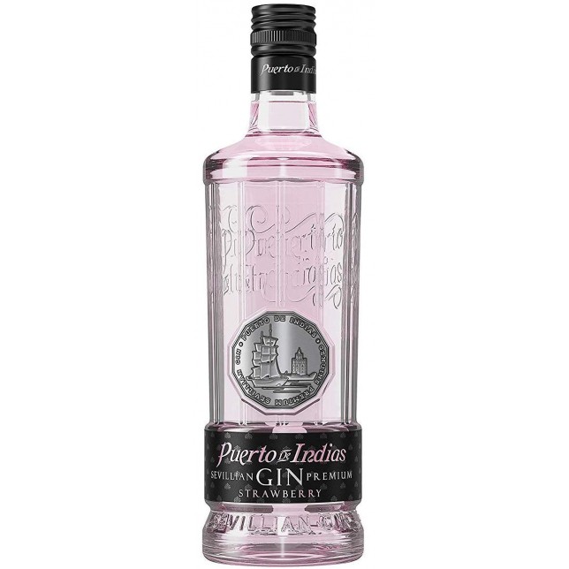 Puerto de Indias Strawberry Gin 37,5% 70 cl.