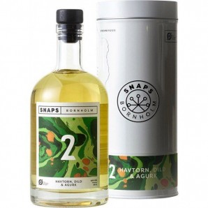 Snaps Bornholm No.2 Havtorn/Dild/Agurk Snaps ØKO 40% 50 cl. (Gaveæske)