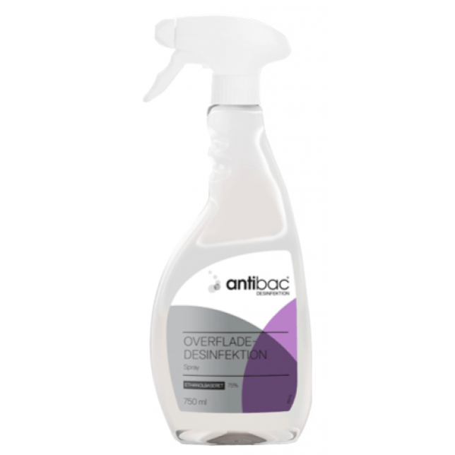 Antibac Overfladedesinfektions Spray 75 % 75 cl.