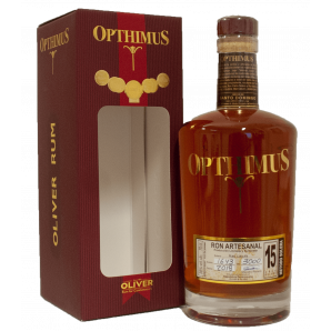 Opthimus Ron Dominicano Rom 15 års 38% 70 cl. (Gaveæske)